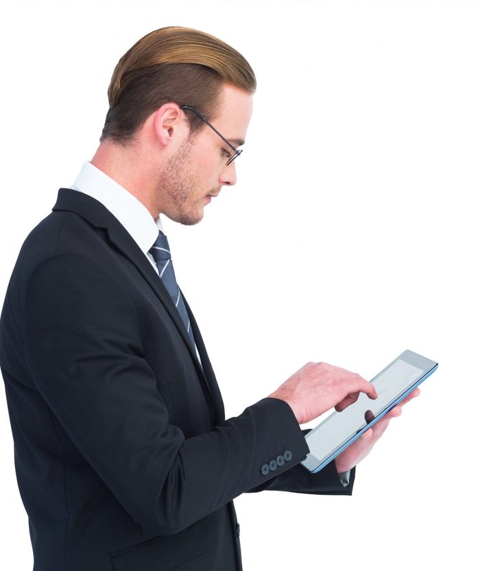 Professional setting up TheWChat on a tablet